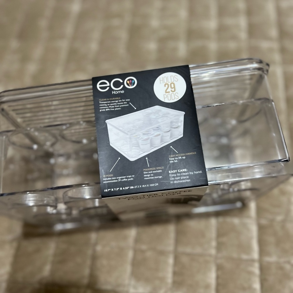 Eco Home Clear Pod Holder